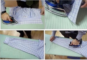 Как легко погладить сорочку