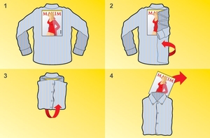 Как хранить сорочки в сложенном состоянии
