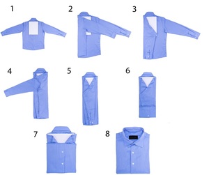 Методы складывания сорочек