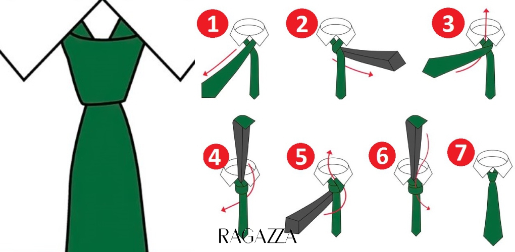 Как правильно завязывать галстук