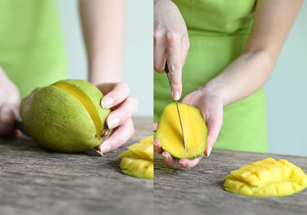 Как кушать манго в домашних условиях фото пошагово