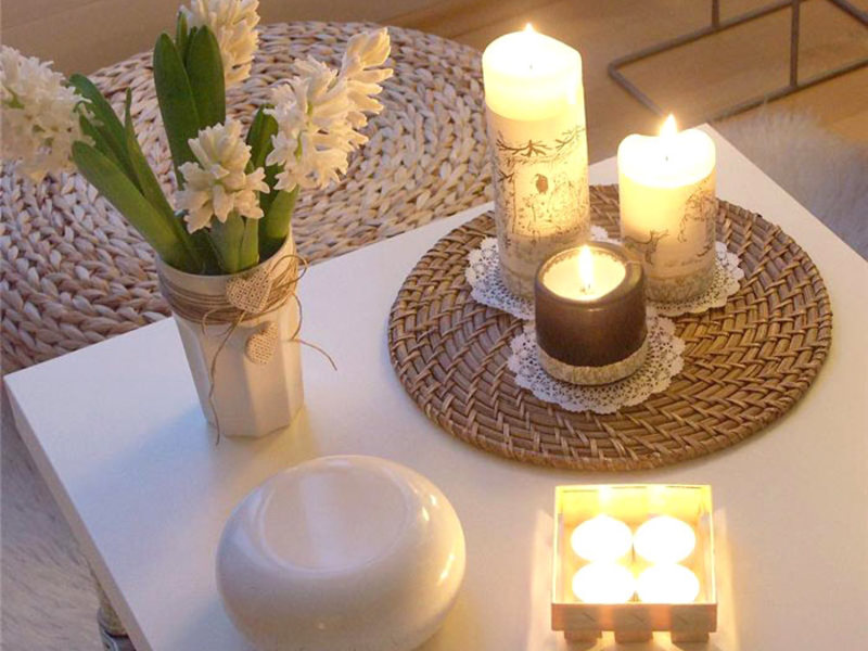 Создание уюта в доме с помощью свечей