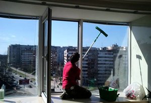 Как мыть окна средствами
