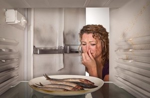 Как быстро устранить запах в холодильнике от рыбы