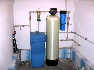 Ионообменный фильтр очистки воды для частного дома