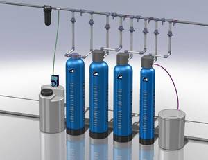 Многоступенчатая система фильтрации воды